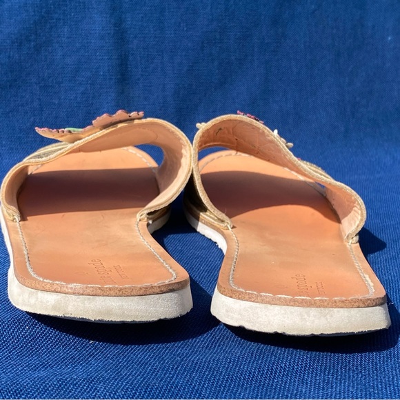 Kate Spade Cactus ๐ต Leather Slides - Picture 5 of 13